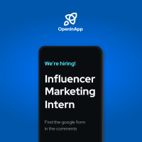 Influencer Marketing Intern (Onboarding Specialist) 